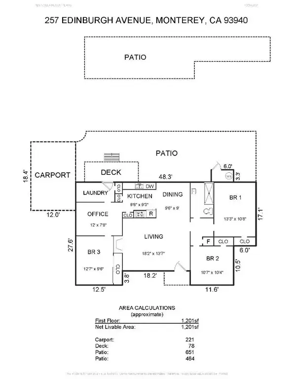 257 Edinburgh Ave Monterey, CA 93940